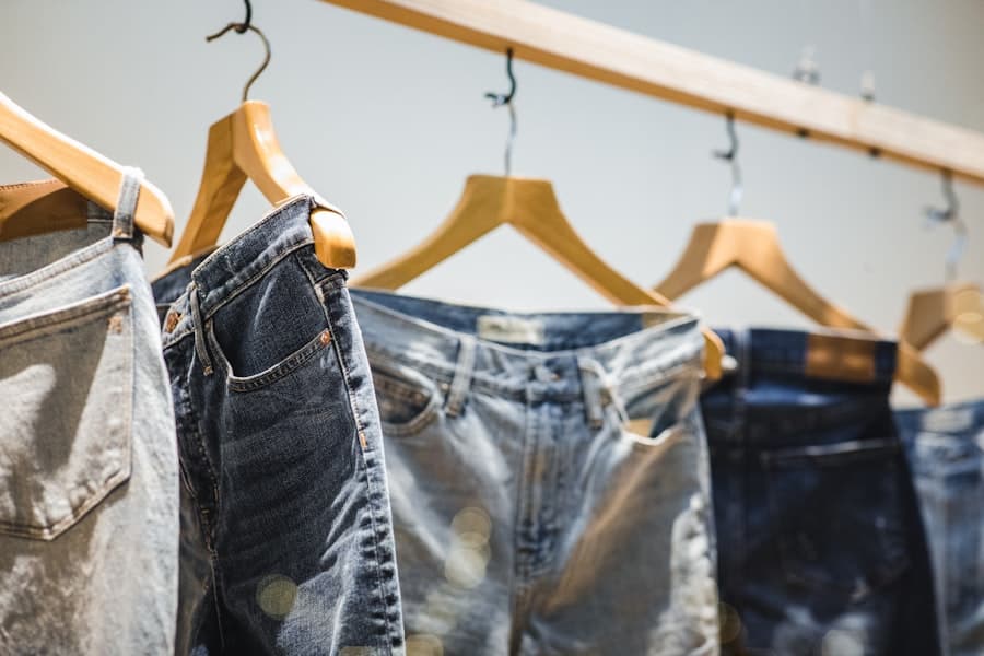 Pánska bunda Jeans Blue